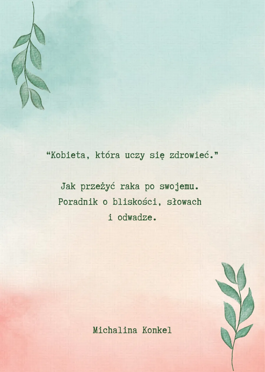 Okładka książki „Kobieta, która uczy się zdrowieć”